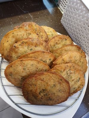 My favourite fried vege fritters!! 😍 ~ Circuit Breaker Period Phrase 2 at FIREFLY 萤火虫 by Thunder Tree in Central Singapore
