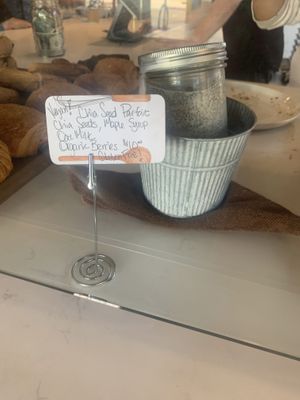 Vegan parfait  at Handlebar Coffee Roaster in Santa Barbara