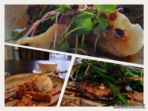Three course plant based meal at A Touch of Salt in Townsville
