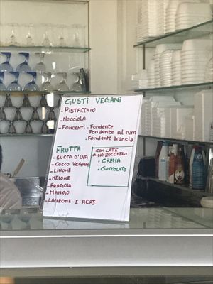 Vegan flavours  at Tennis Bar Di Cermignani in Francavilla Al Mare