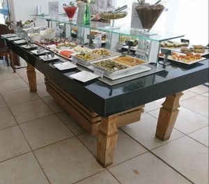 buffet  at Villa Vegana in Brasilia