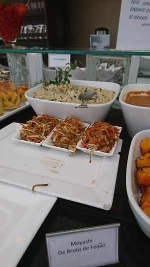 sprouts  at Villa Vegana in Brasilia