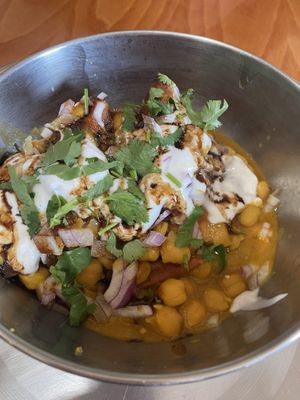 Samosa Chaat  at Thali in Reno