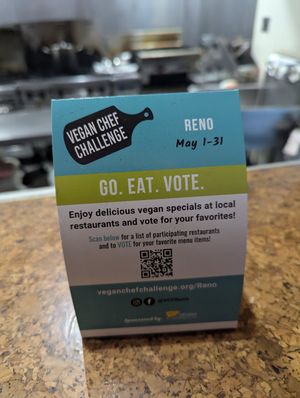 Innovating for the Reno Vegan Chef Challenge at Thali in Reno