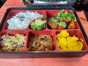 Tofu dish  at Miss Kimchi in Warsaw