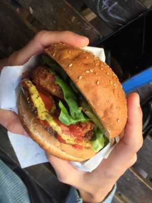 All vegan at Hood - Konyushennaya in St Petersburg