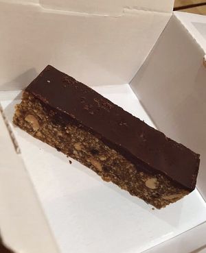 raw snicker bar  at The Moos in Cardiff