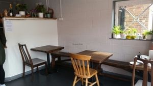 inside at Riverside Sourdough Cafe @ the embassy in Cardiff