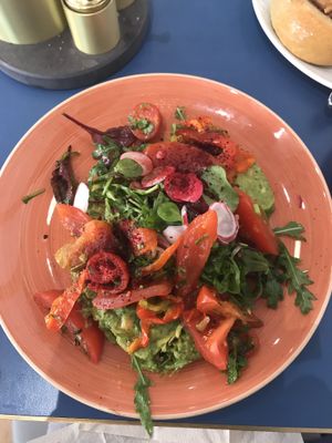 avo and pepper on toast yum yum  at Brother Hubbard - North in Dublin