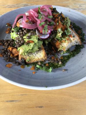 Avo toast at Brother Hubbard - North in Dublin