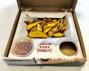Potato wedges  at Freedom Pizza in Dubai