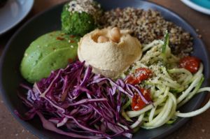 Buddha Bowl at Mr. Fox in Riga