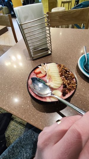 Smoothie bowl with granola (gf) - €7.50 at Mr. Fox in Riga