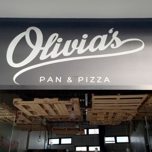 Entrance at Olivia's in Escazu