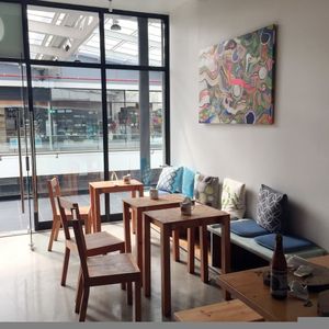 Seating at Olivia's in Escazu