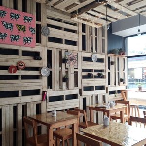 Seating at Olivia's in Escazu