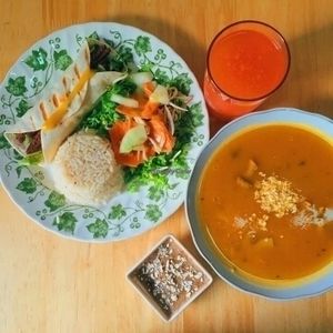 Menu at Ginkgo Restaurante in Medellin