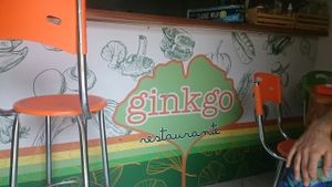 Bar kitchen  at Ginkgo Restaurante in Medellin