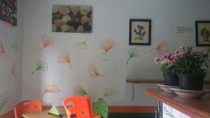 nice déco at Ginkgo Restaurante in Medellin