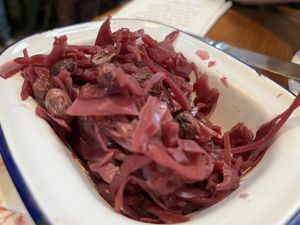 Cabbage side   at The Perch in Oxford