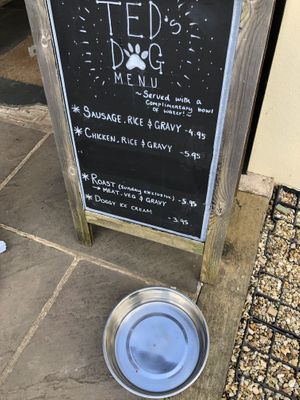 Dogs catered for  at The Gardener's Arms in Alderton