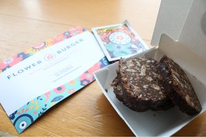 Chocolate lover approved! Delicious, Cheap and Vegan! at Flower Burger in Monza