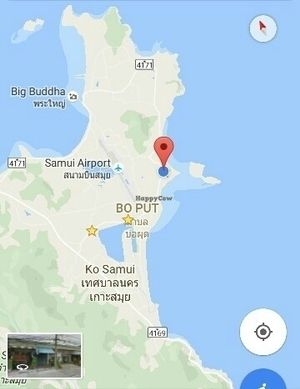 location at D.D Samui Vegan Restaurant in Koh Samui