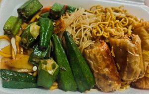 Mixed bee hoon kuey teow mee at Yu Hui Vegetarian Stall  in Central Singapore