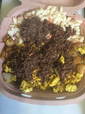 Rochester Plate Vegan at Hettie's Delites in Rochester