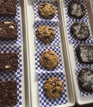 All Vegan baked goods and donuts at Hettie's Delites in Rochester