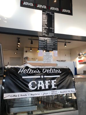 Ordering counter at Hettie's Delites in Rochester