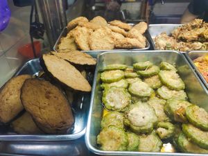 Home made bitter gourd Yong Tau Foo at Healthy Vegetarian 健康素食 - Whampoa in Central Singapore