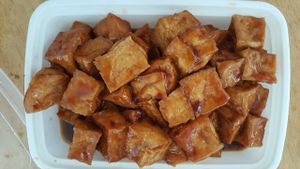 General Tso tofu,  tofu only is stellar! #vegan #veganlife #vegankid #vegankids  at China Xpress in New Port Richey