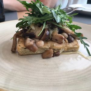 Coca de setas at Copenhagen Madrid in Madrid