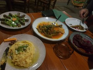  at Milos Taverna in Crete