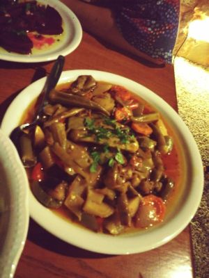 Mix vegtables at Milos Taverna in Crete