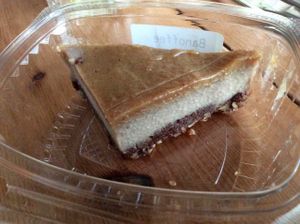 Raw banoffee pie at SLA - Utrechtsestraat in Amsterdam