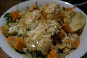 Warm Salad (vegan) at SLA - Utrechtsestraat in Amsterdam