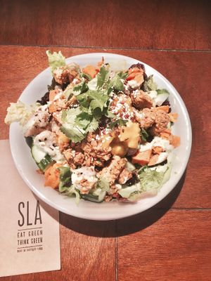 Tempeh bowl  at SLA - Utrechtsestraat in Amsterdam