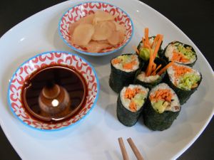 Sushi - day specials at Tutgut Kueche in Mannheim