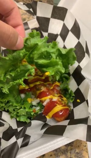 Tofu Shack Dog at The Burger Shack in Chantilly