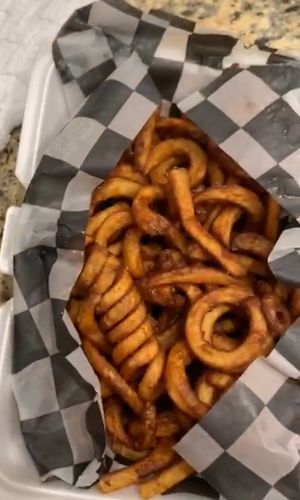 Curly Fries at The Burger Shack in Chantilly