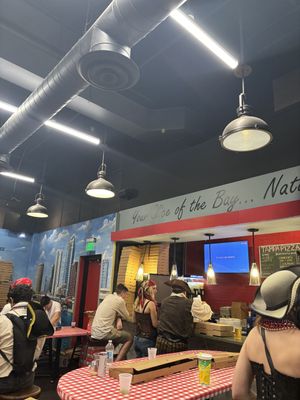 inside   at Tampa Pizza Company in Tampa