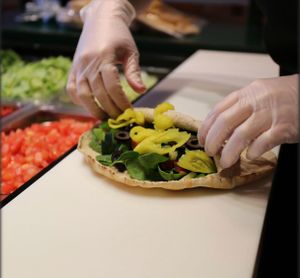   at Pita Pit in Lubbock