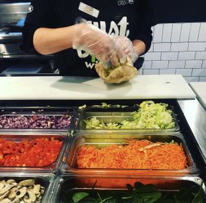   at Pita Pit in Lubbock