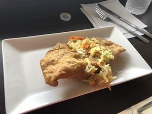 Vegan empanada  at Yardie Spice in Homestead