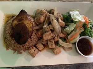 Jerk  Tofu at Yardie Spice in Homestead