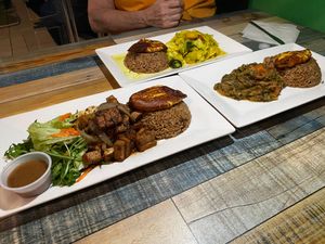 Some of the best Caribbean we've ever had! at Yardie Spice in Homestead