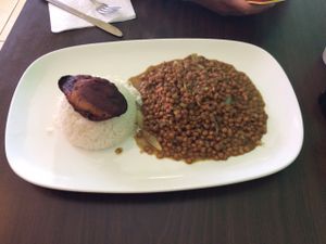 curry lentils  at Yardie Spice in Homestead