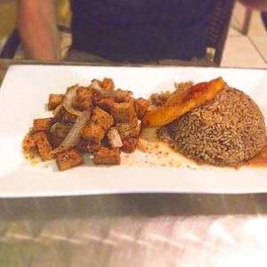 Jerk tofu at Yardie Spice in Homestead